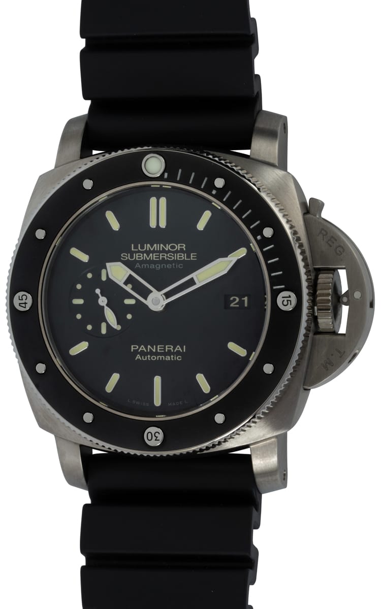 Panerai - Luminor Submersible 1950 Amagnetic 3 Days Automatic Titanio