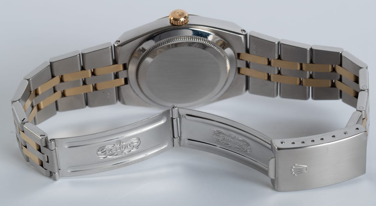 Open Clasp Shot of Datejust Oysterquartz