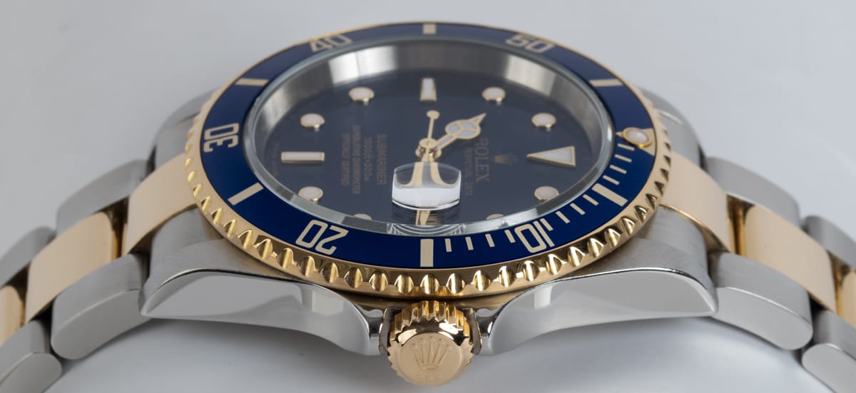 Crown Side Shot of Submariner Date