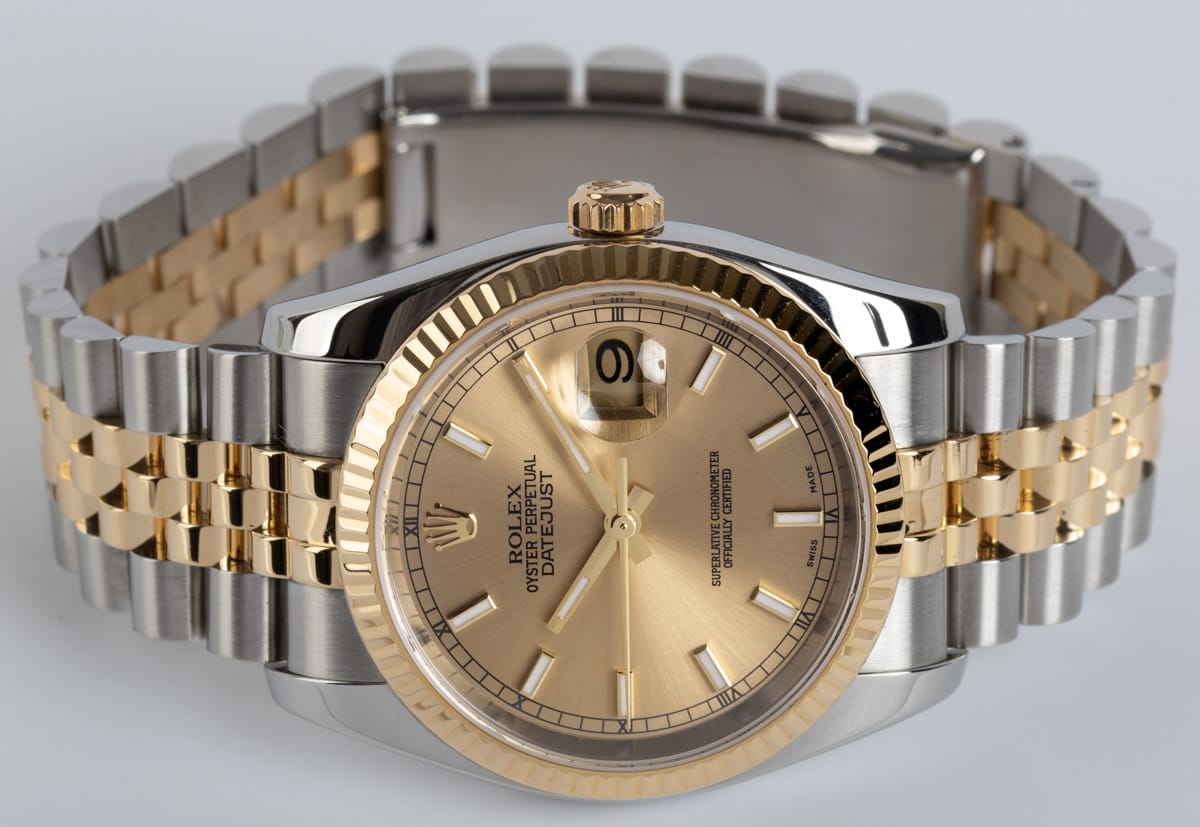 Front View of Datejust 36