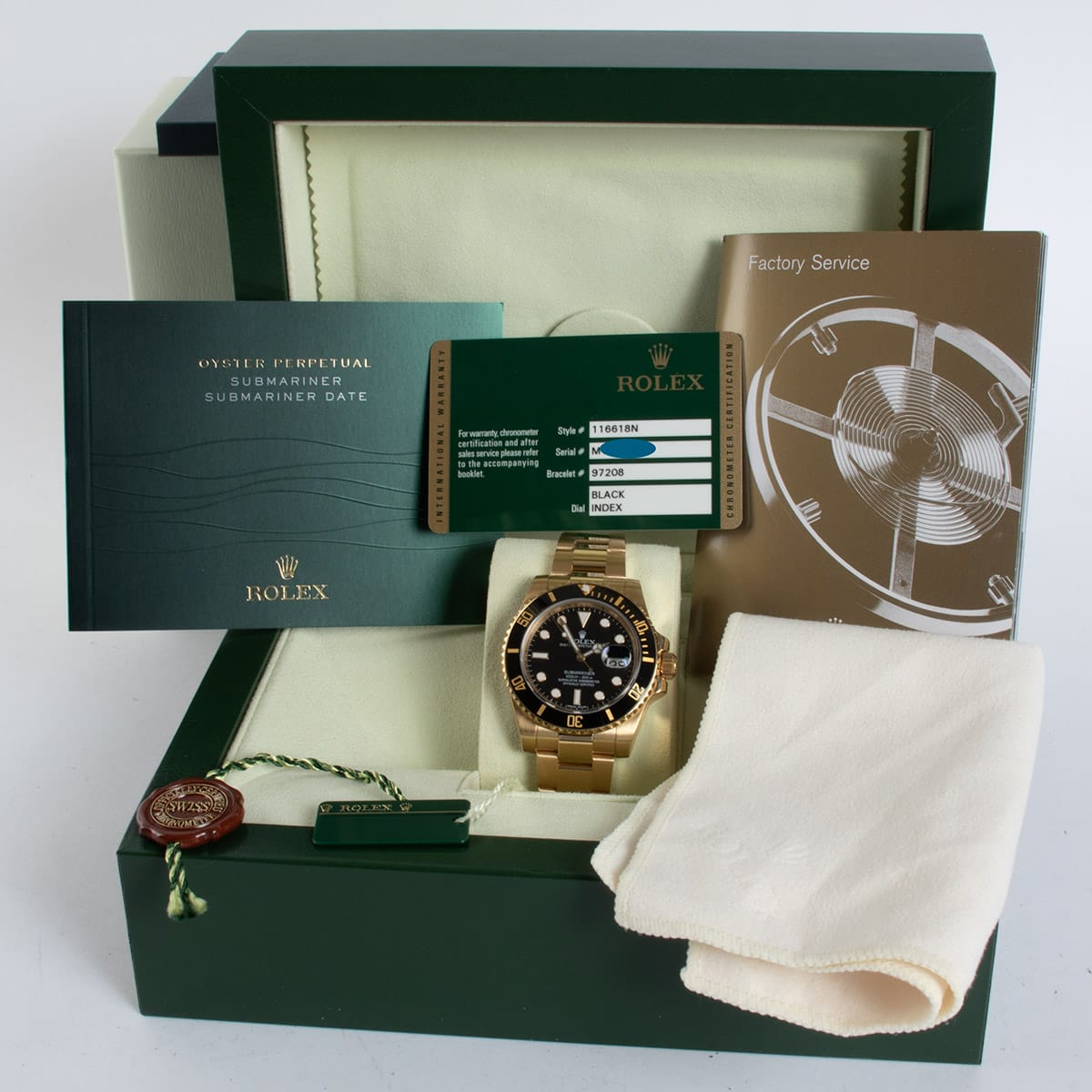 View in Box of Submariner Date
