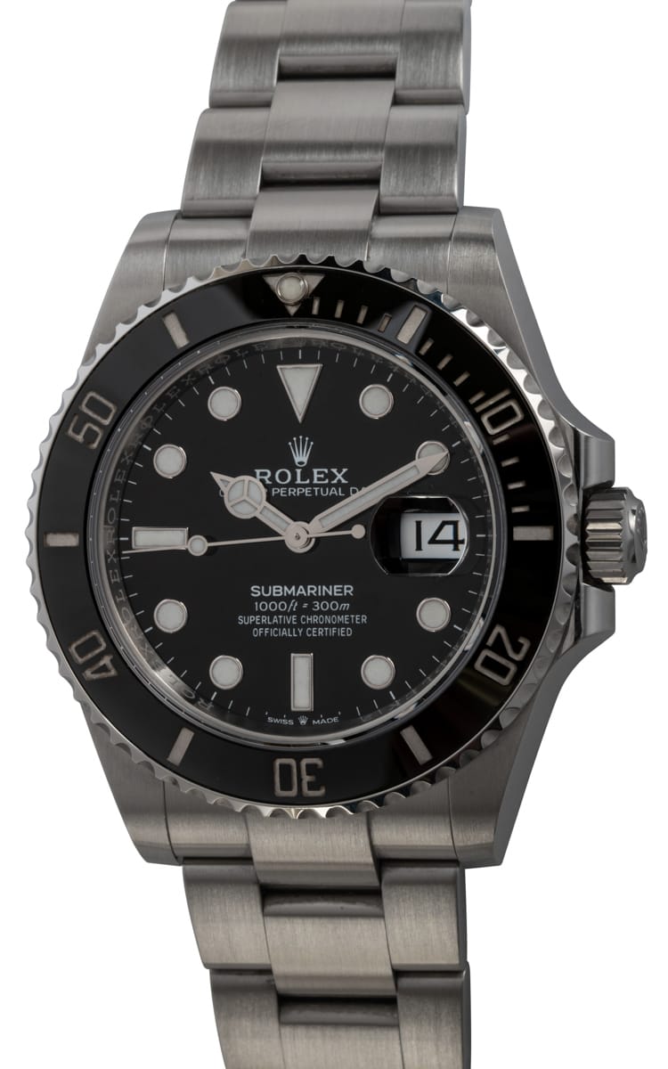 Rolex Submariner 41mm Stainless Steel Date Watch - Black Dial (Ref#126610LN)