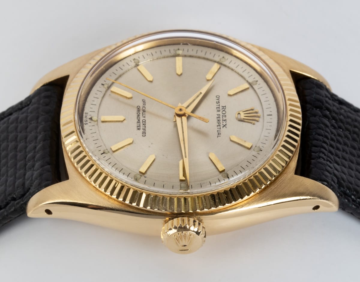 Crown Side Shot of Oyster Perpetual