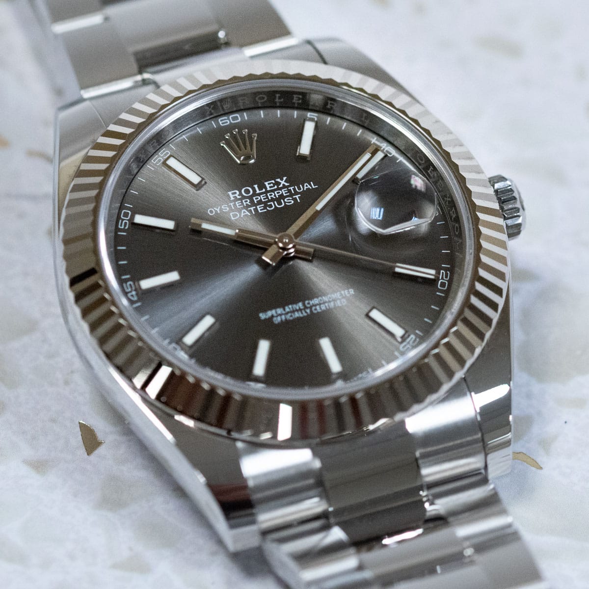Stylied photo of  of Datejust 41