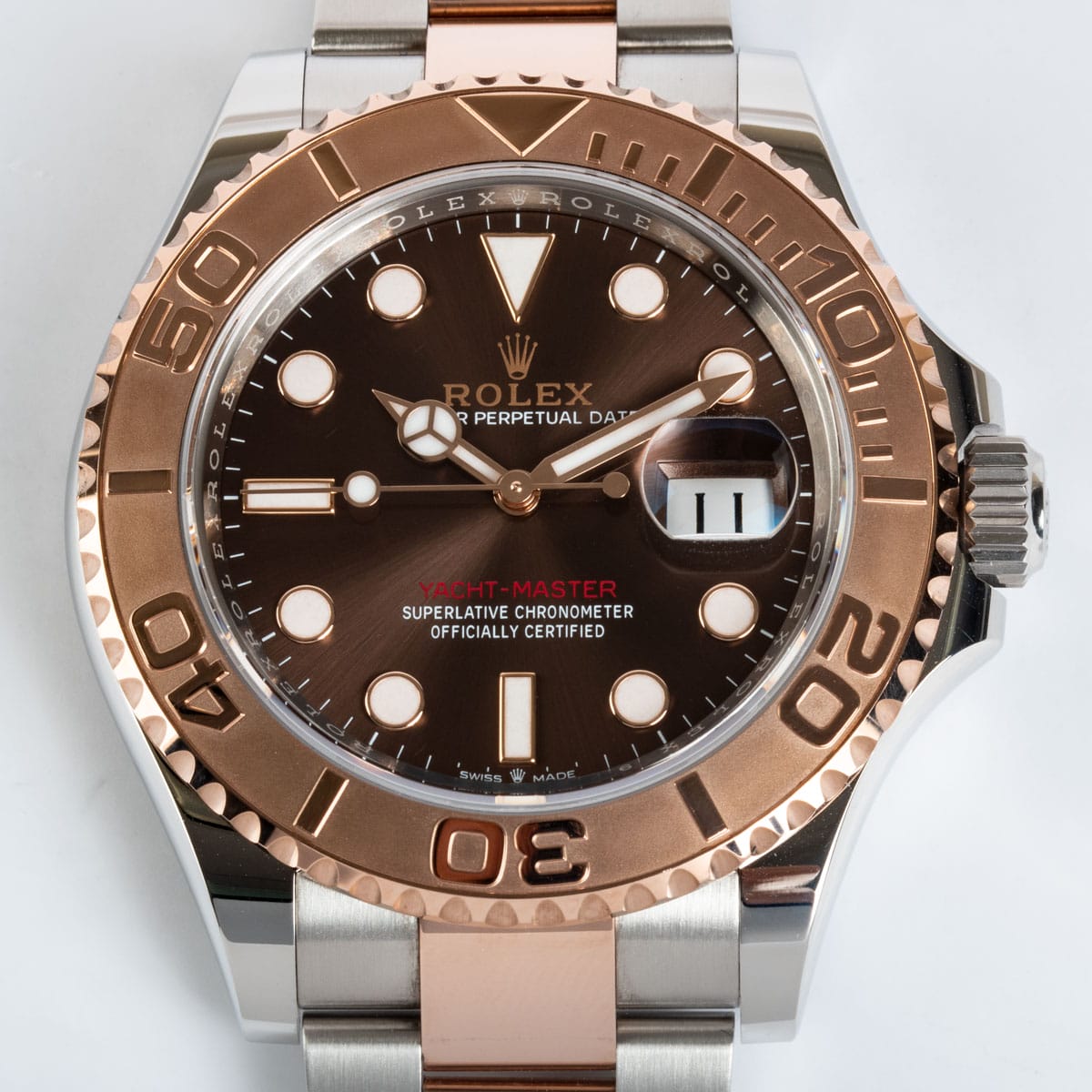 Front Shot  of Yacht-Master 40