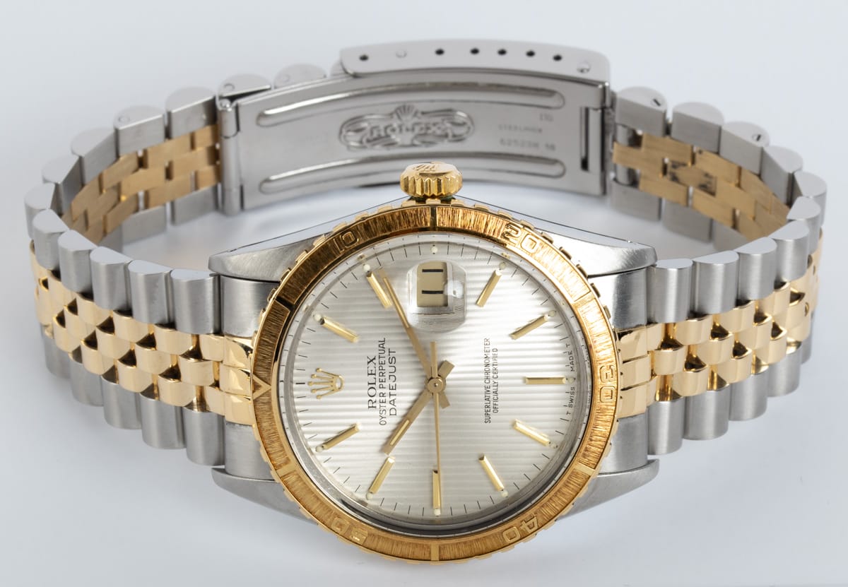 Front View of Datejust Turn-O-Graph 'Thunderbird'