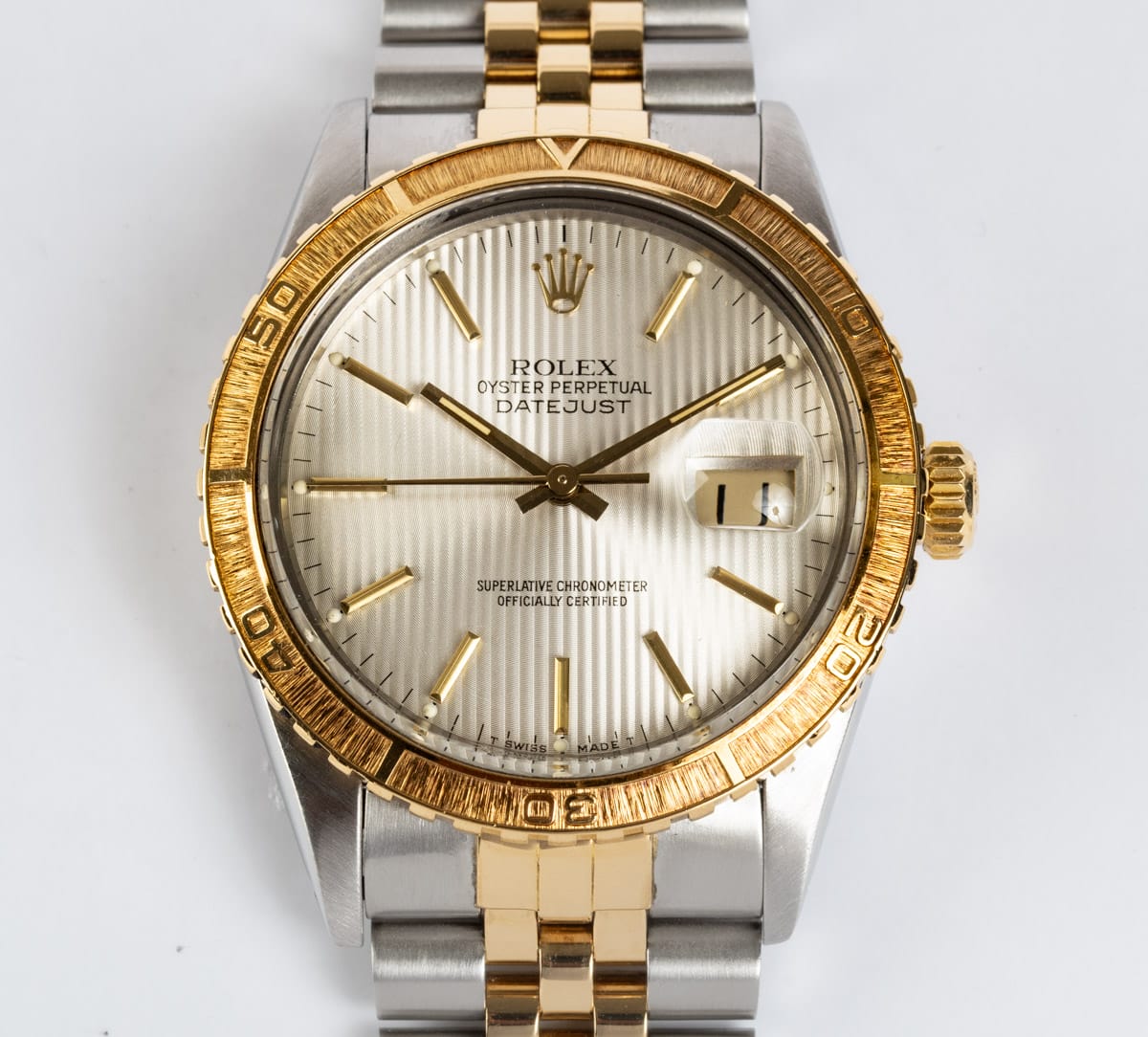 Front Shot  of Datejust Turn-O-Graph 'Thunderbird'