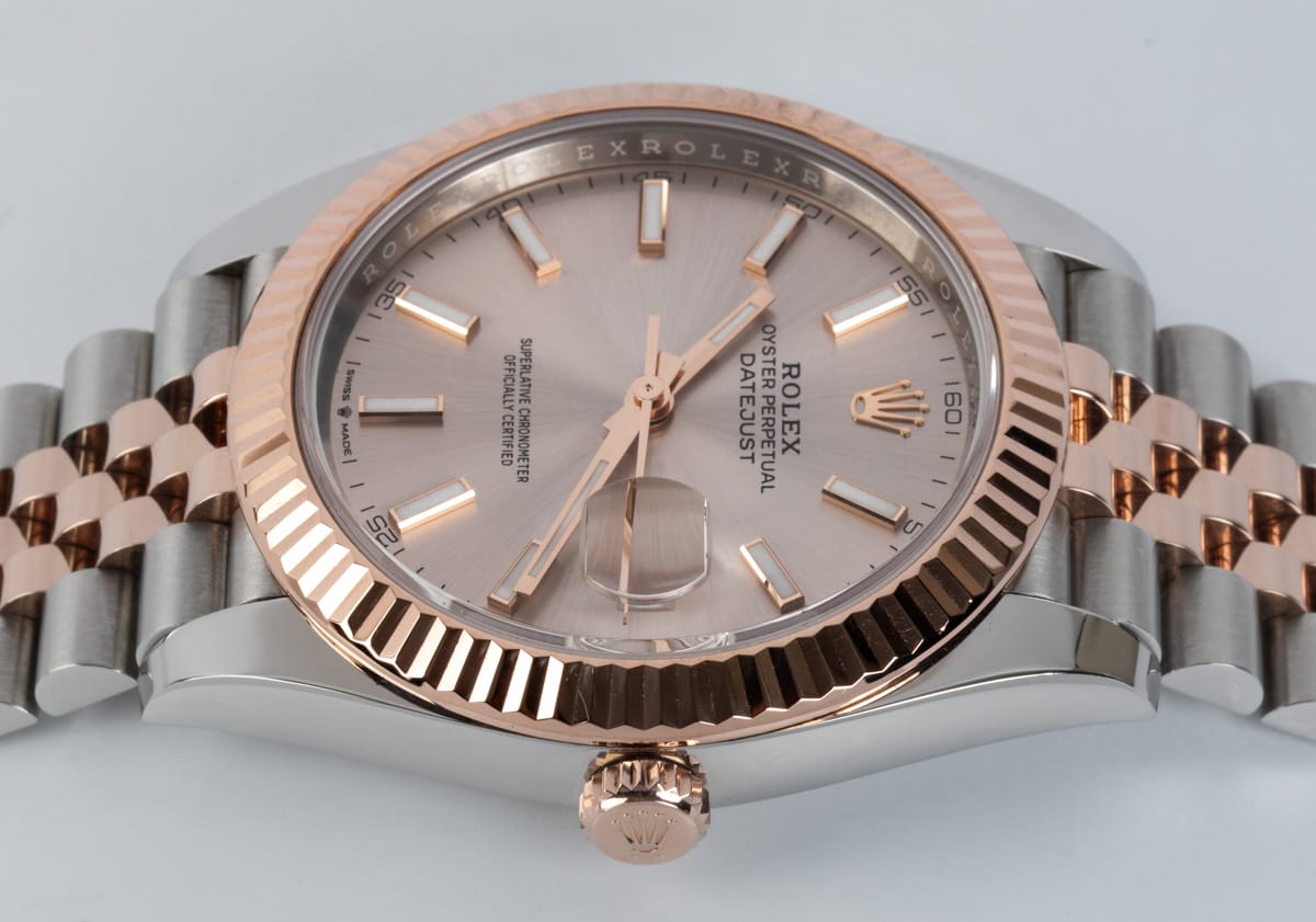 Crown Side Shot of Datejust 41