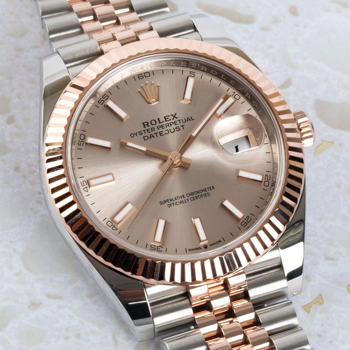 Stylied photo of  of Datejust 41