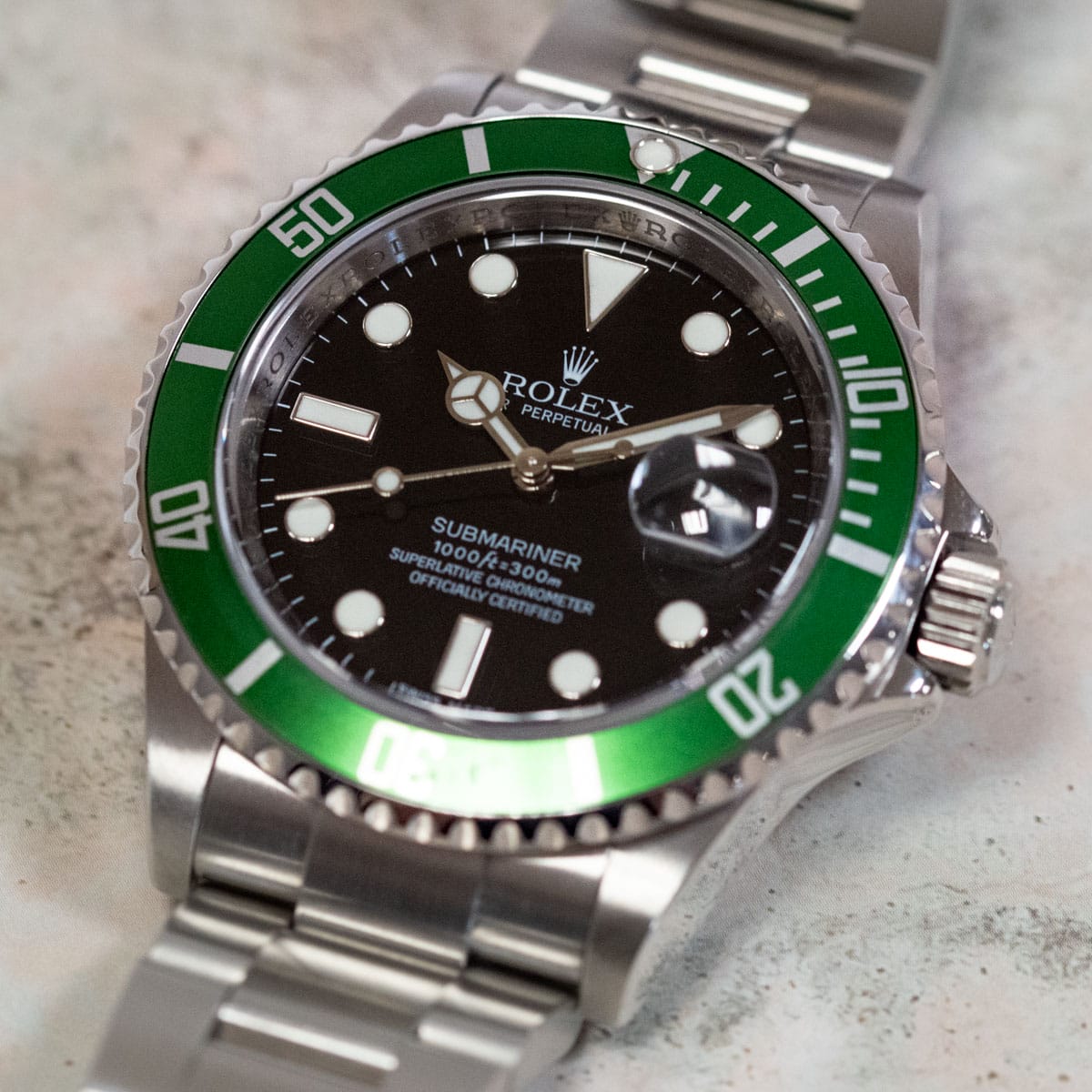 Extra Shot of Submariner Date 'Anniversary' Kermit