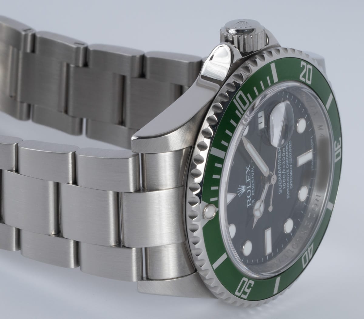 Dial Shot of Submariner Date 'Anniversary' Kermit