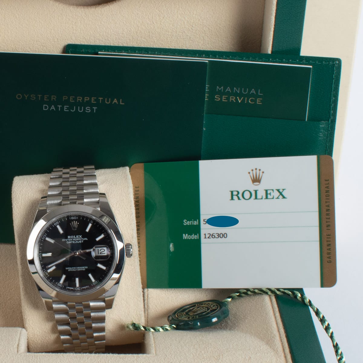 View in Box of Datejust 41