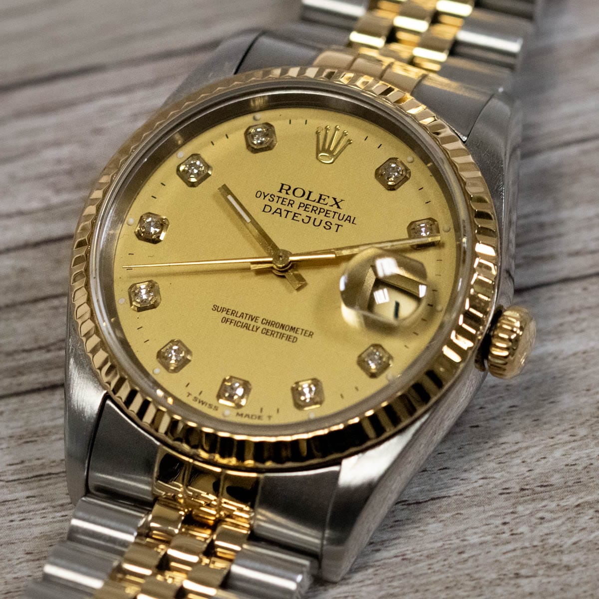 Stylied photo of  of Datejust 36