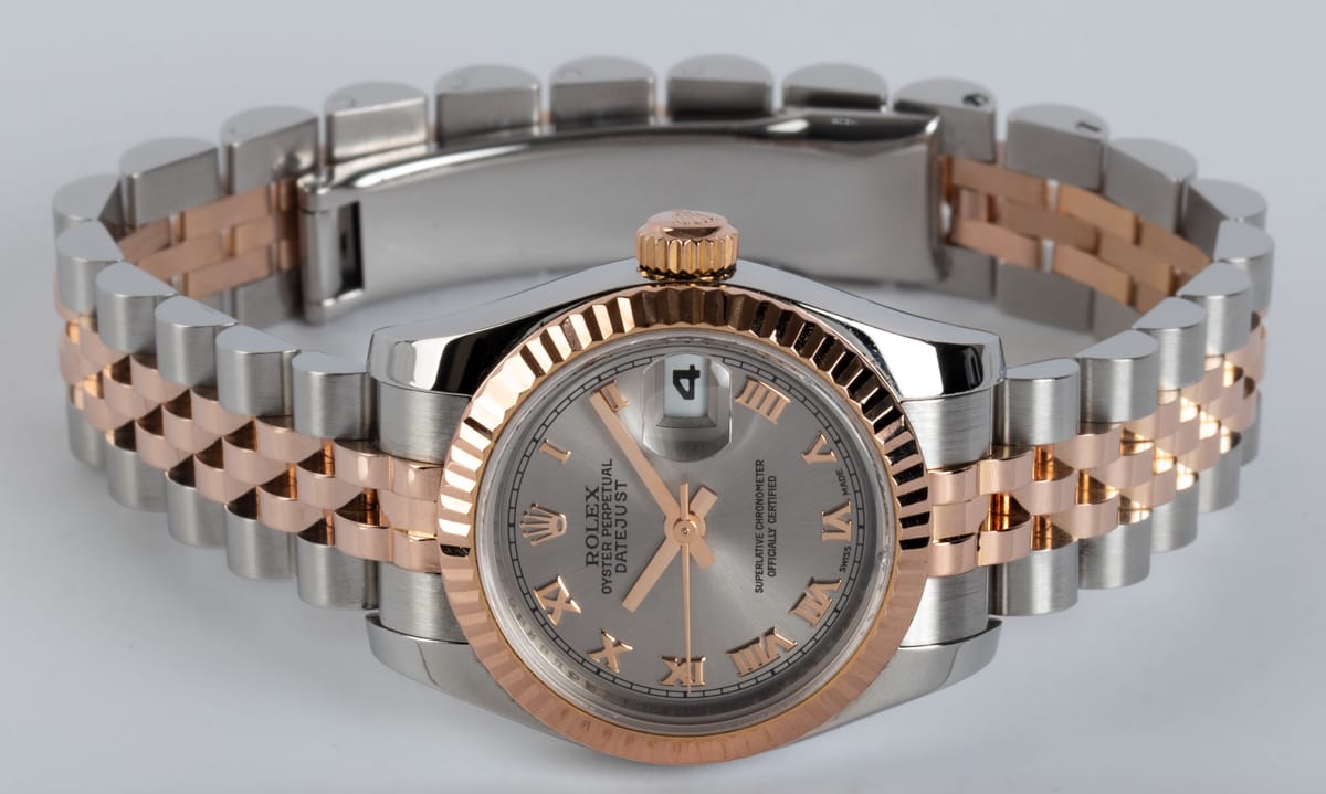 Front View of Ladies Datejust