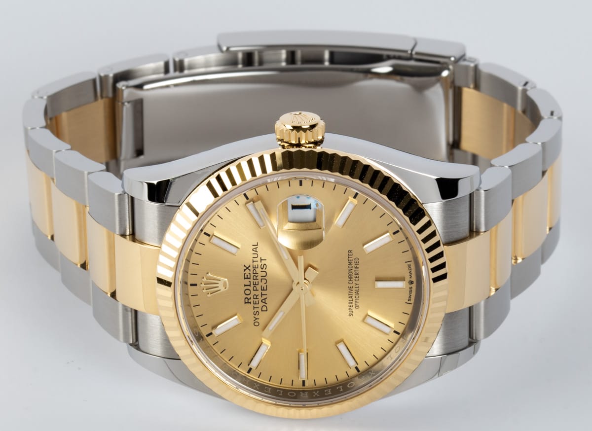 Front View of Datejust 36