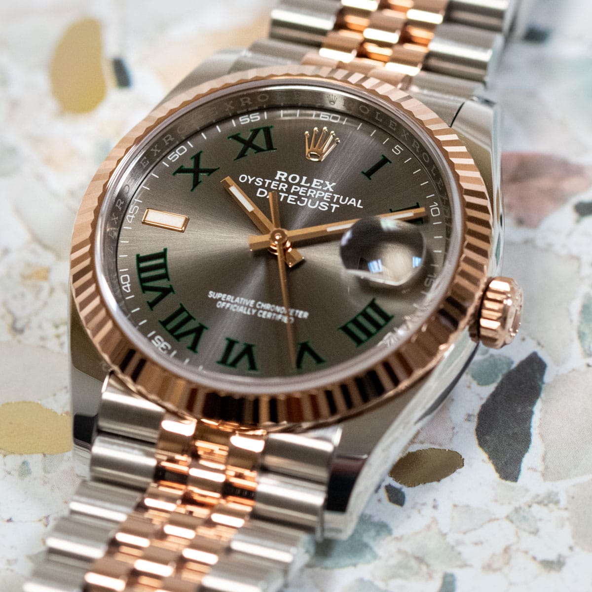 Extra Shot of Datejust 36 'Wimbledon'