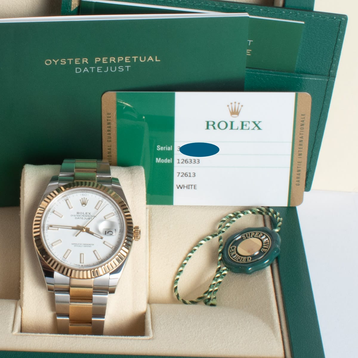 View in Box of Datejust 41