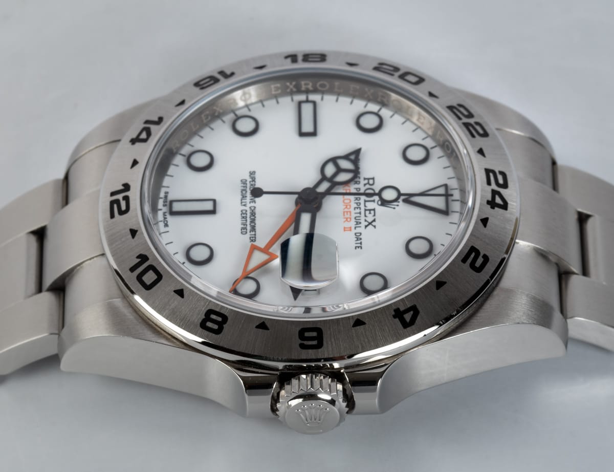 Crown Side Shot of Explorer II 'Polar'