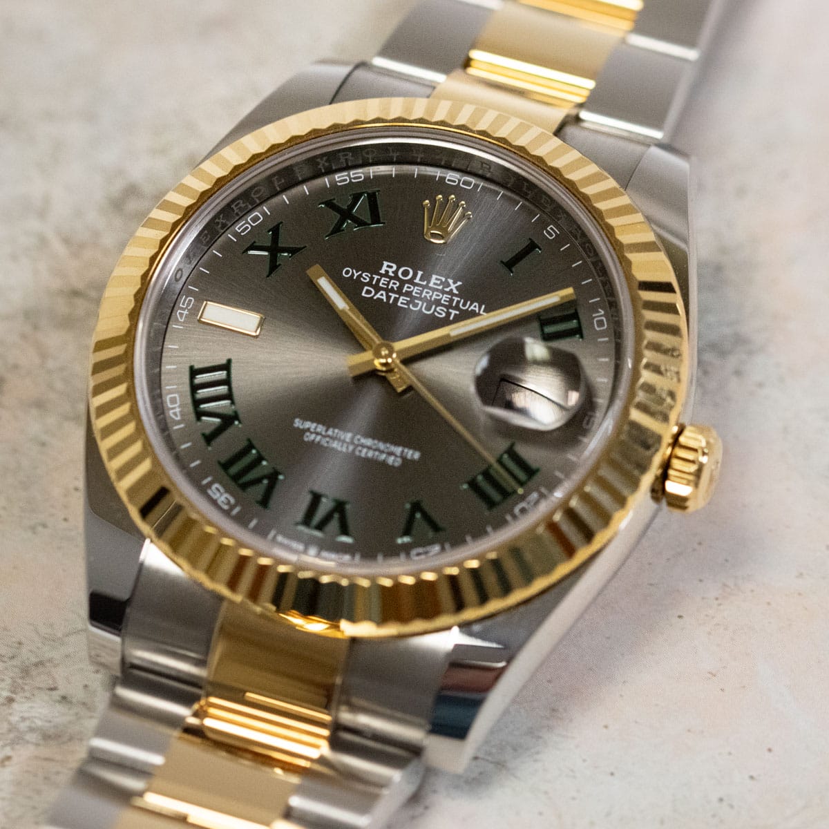 Extra Shot of Datejust 41 'Wimbledon'