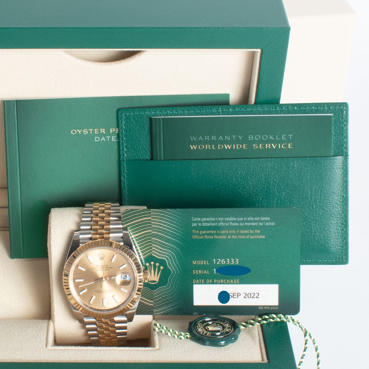 View in Box of Datejust 41