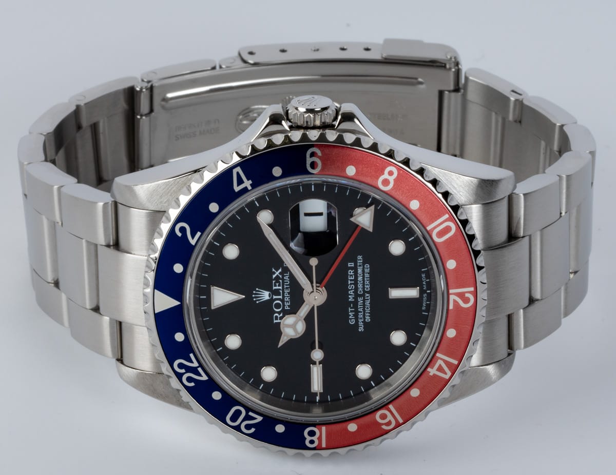 Front View of GMT-Master II 'Pepsi' 3186