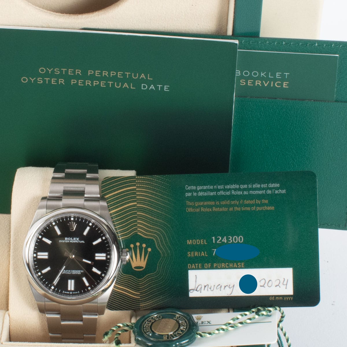 View in Box of Oyster Perpetual 41