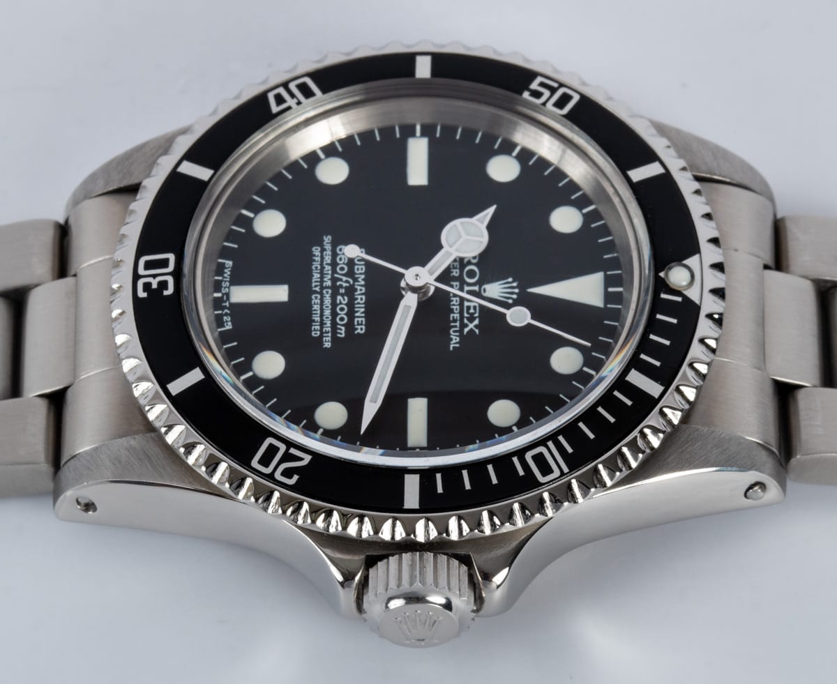 Crown Side Shot of Submariner