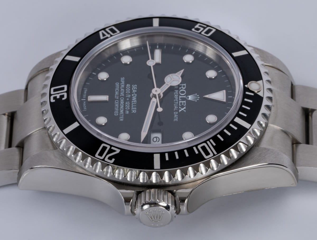 Crown Side Shot of Sea-Dweller 4000