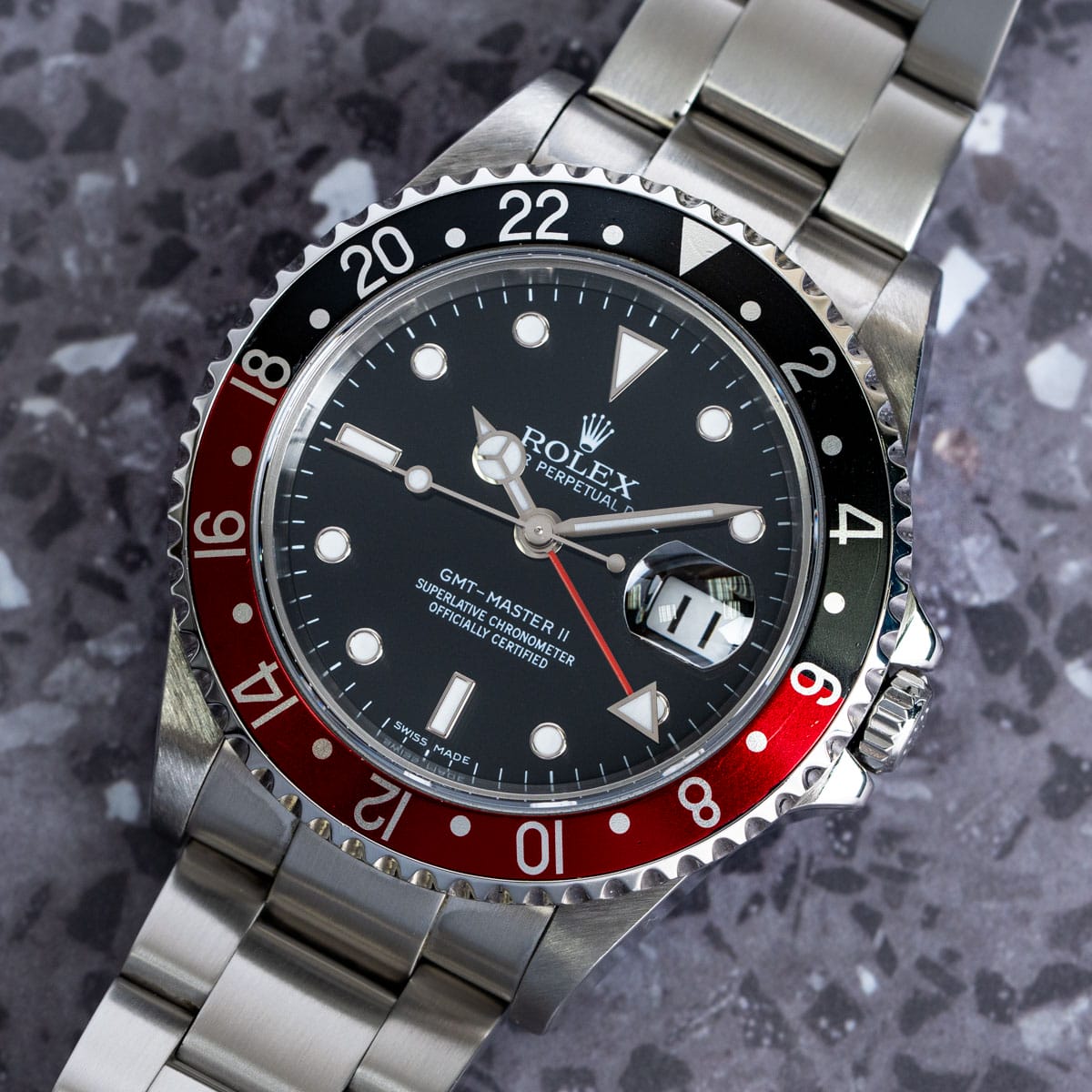 Stylied photo of  of GMT-Master II