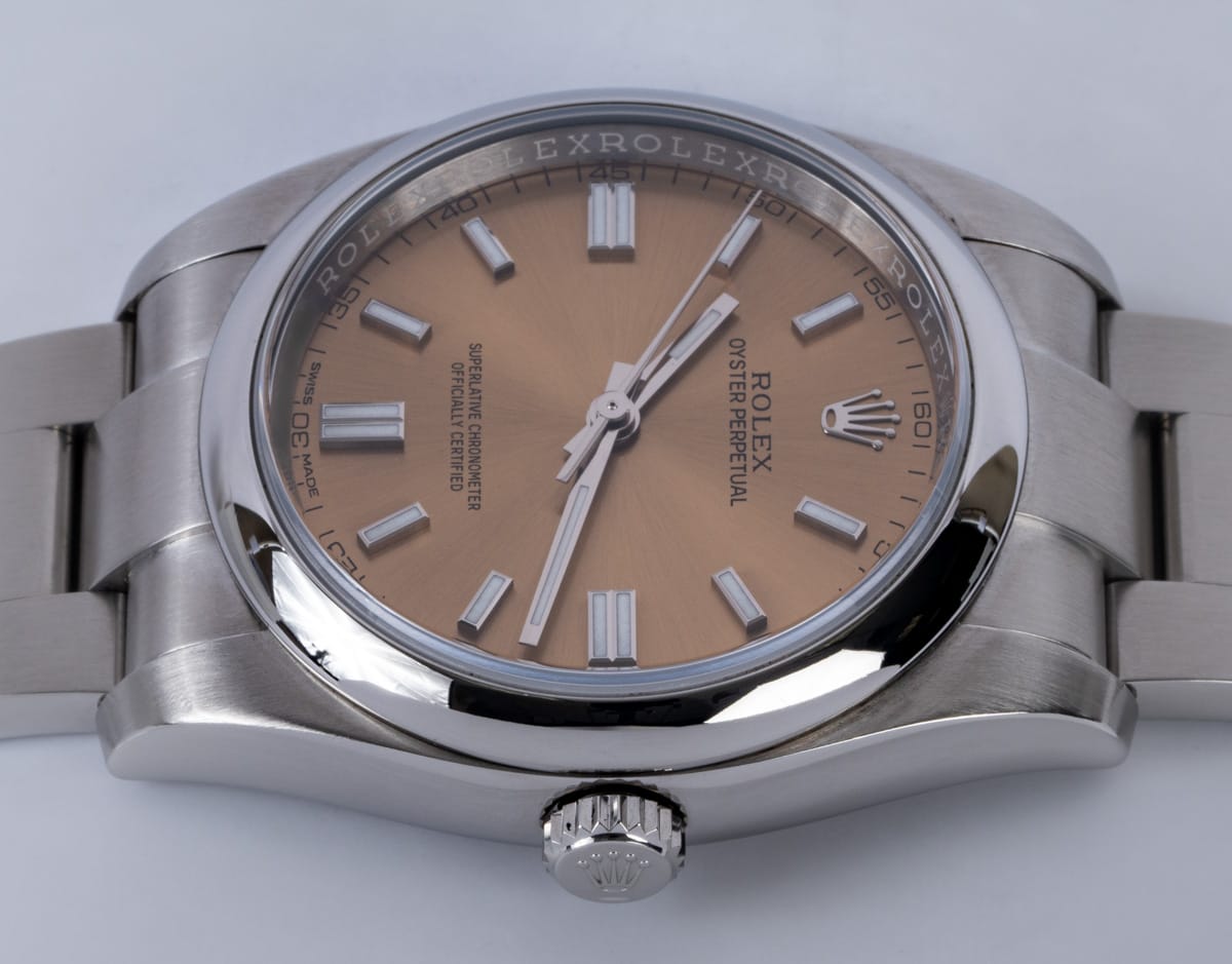 Crown Side Shot of Oyster Perpetual 36