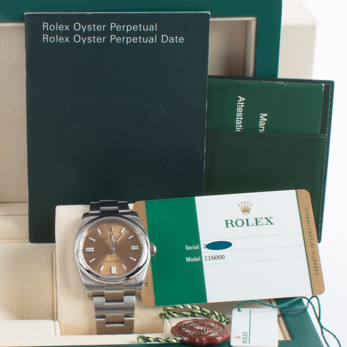 View in Box of Oyster Perpetual 36