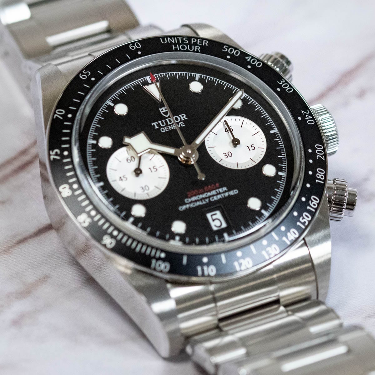 Extra Shot of Black Bay Chronograph