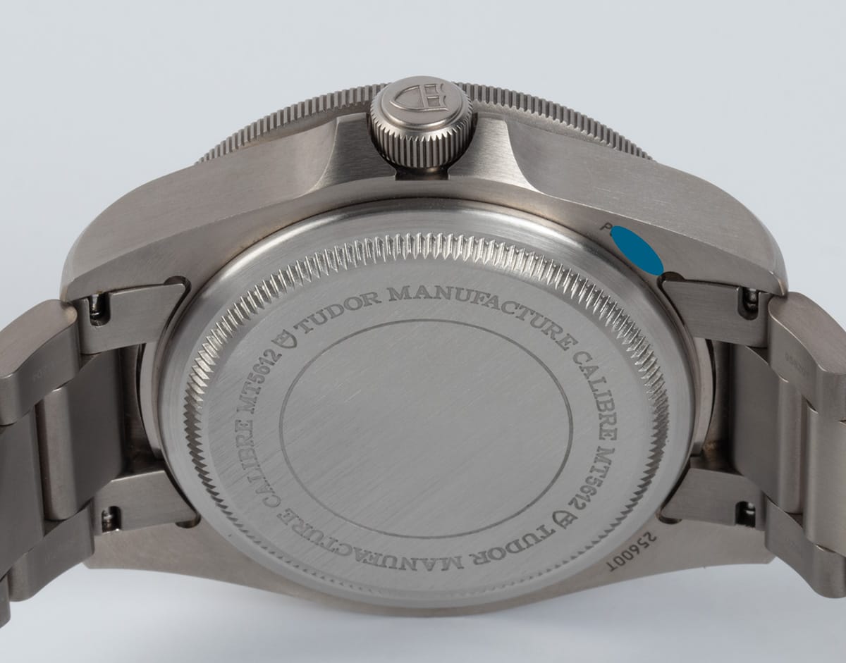 Caseback of Pelagos Chronometer