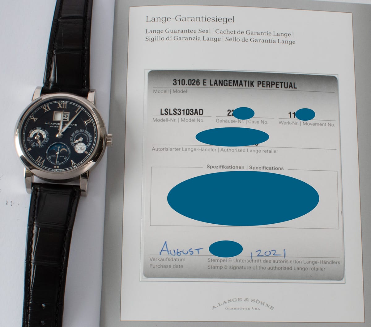 Paper shot of Langematik Perpetual