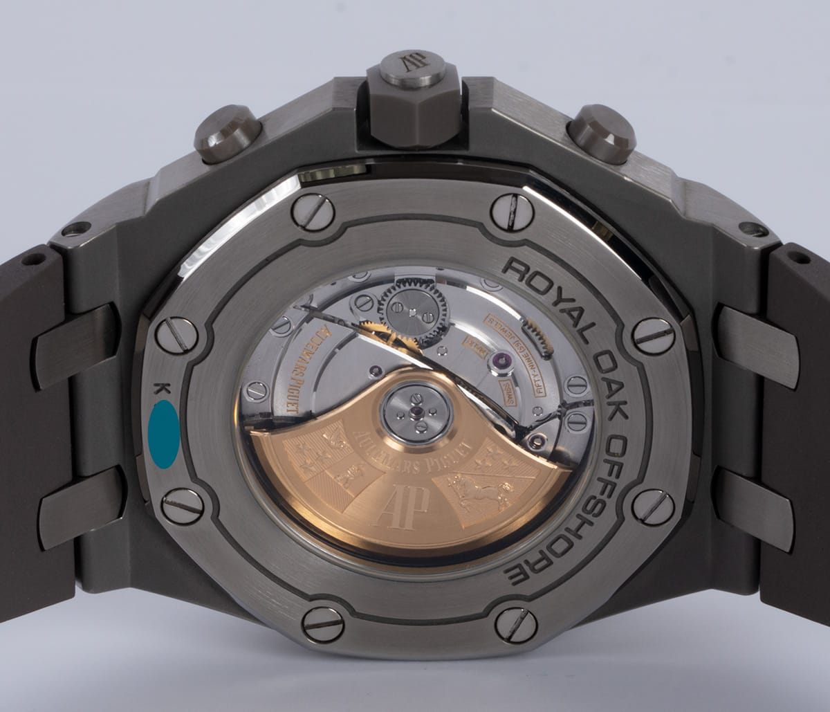 Caseback of Royal Oak Offshore 42 'Ghost'