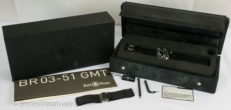 Box / Paper shot of BR 03-51 GMT Big Date