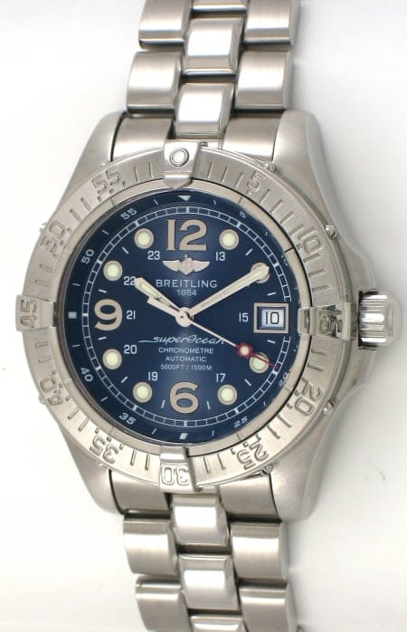 Breitling superocean steelfish a17360 best sale