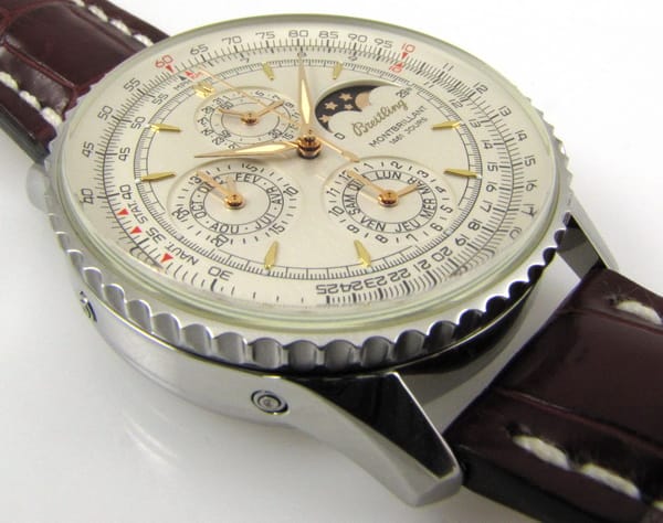 9' Side Shot of Navitimer Montbrillant Chronograph 1461