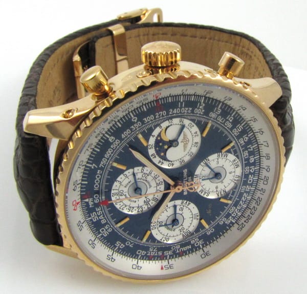 Front View of Navitimer 1952 Quantieme Perpetual