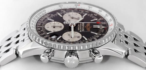 Crown Side Shot of Navitimer