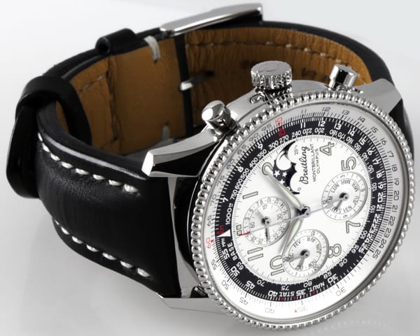 Front View of Navitimer Montbrillant Olympus