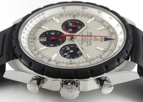 Crown Side Shot of Chrono-Matic 49
