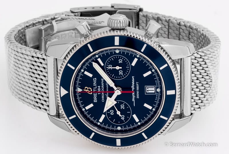 Front View of SuperOcean Heritage Chronograph 44