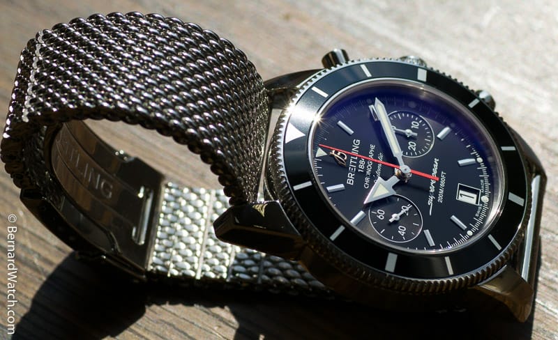 Extra Shot of SuperOcean Heritage Chronograph 44