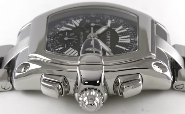 Crown Side Shot of Roadster Chronograph