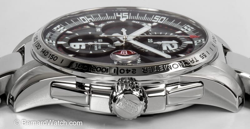 Crown Side Shot of Mille Miglia GT XL Chronograph