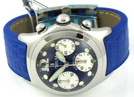 Front View of Bubble Large Chronograph
