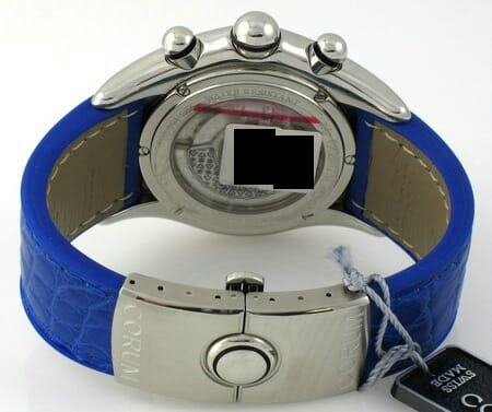 Rear / Band View of Bubble Large Chronograph