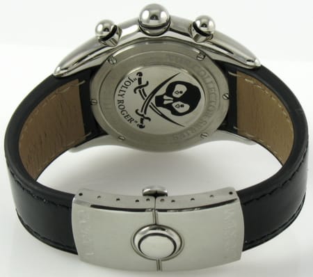 Rear / Band View of Bubble Large Jolly Roger Chronograph