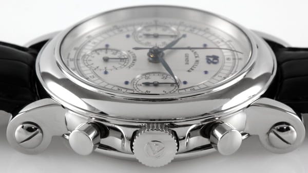 Crown Side Shot of Round Chronograph